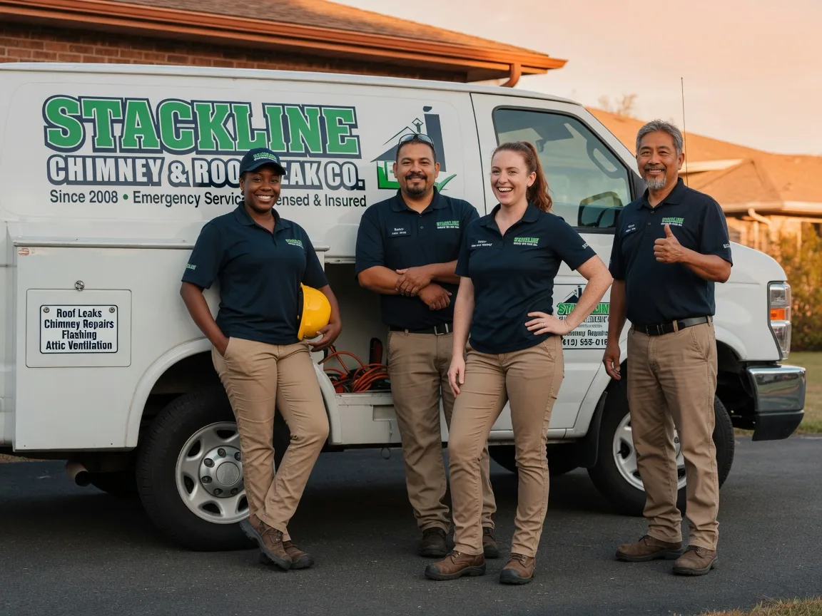 Chimney flashing repair company in Neffs, PA